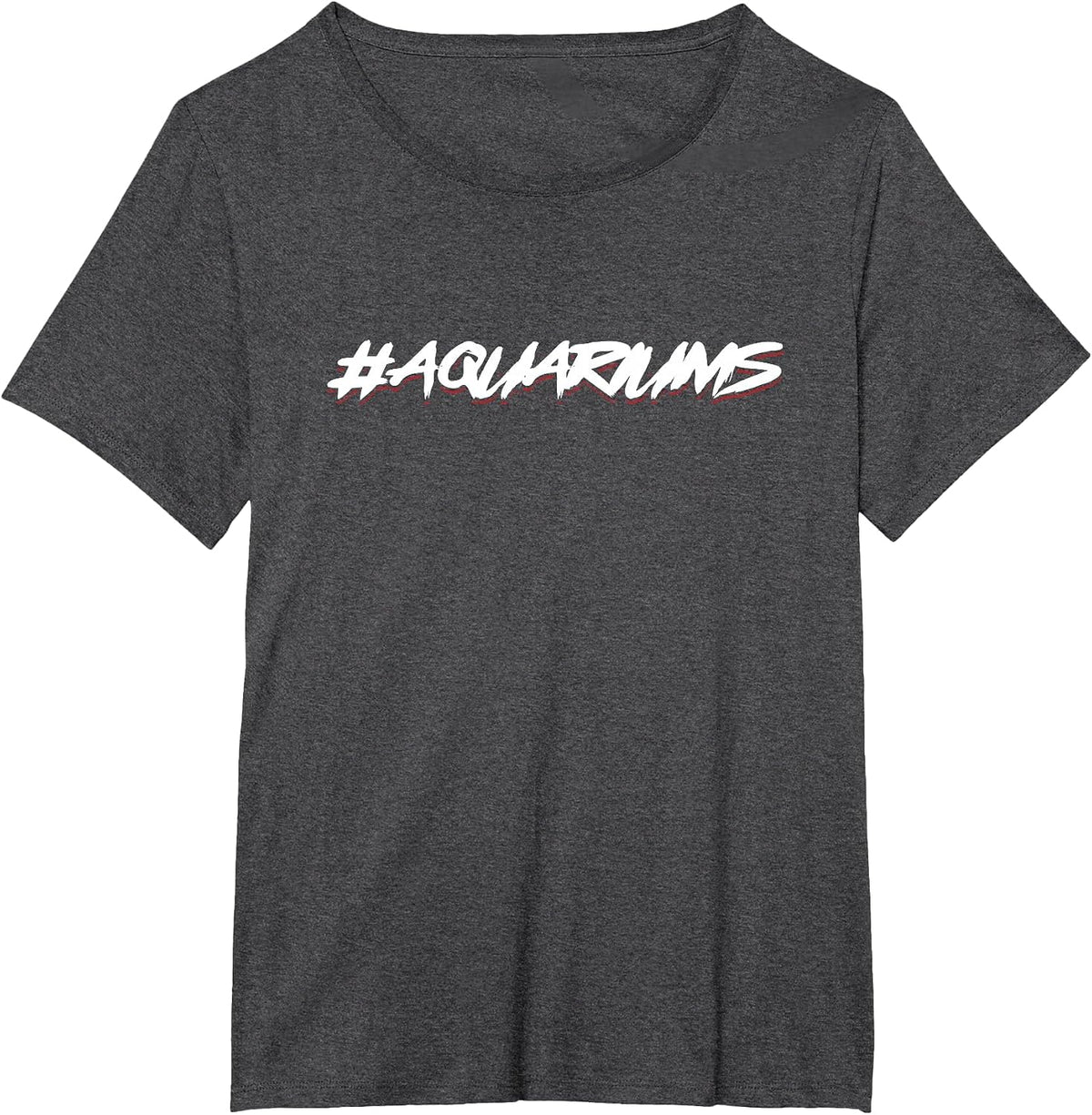Aquarium Technician Aquaskaper Fish Care T-Shirt - Dark Heather Grey