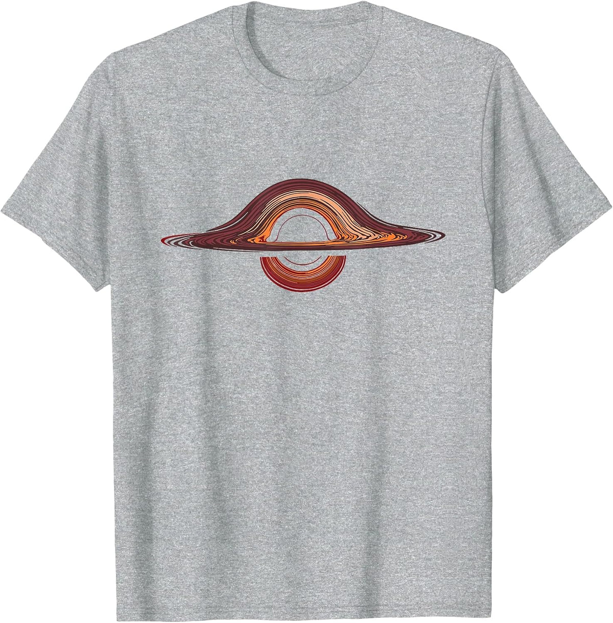Black Hole Physics Universe Physics Astrophysicist T-Shirt - Heather Grey