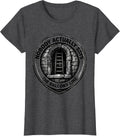 Women's Nobody Actually Says The Balcony Line Funny Shakespeare T-Shirt - Dark Heather Grey