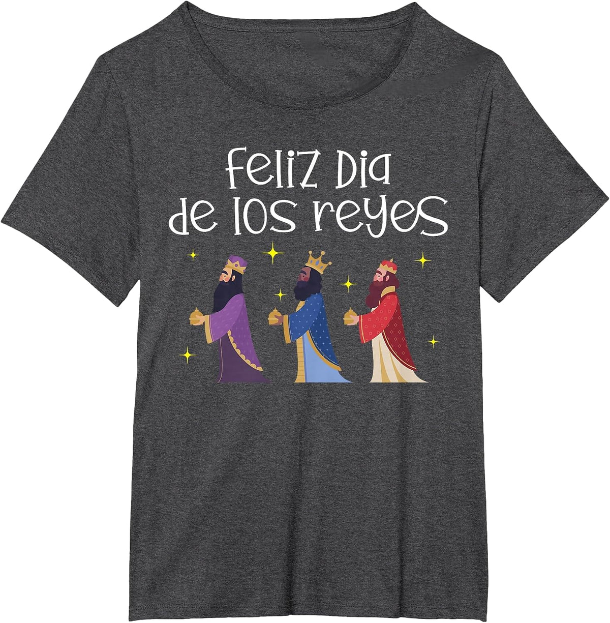 Dia de Los Reyes Magos T-Shirt - Dark Heather Grey