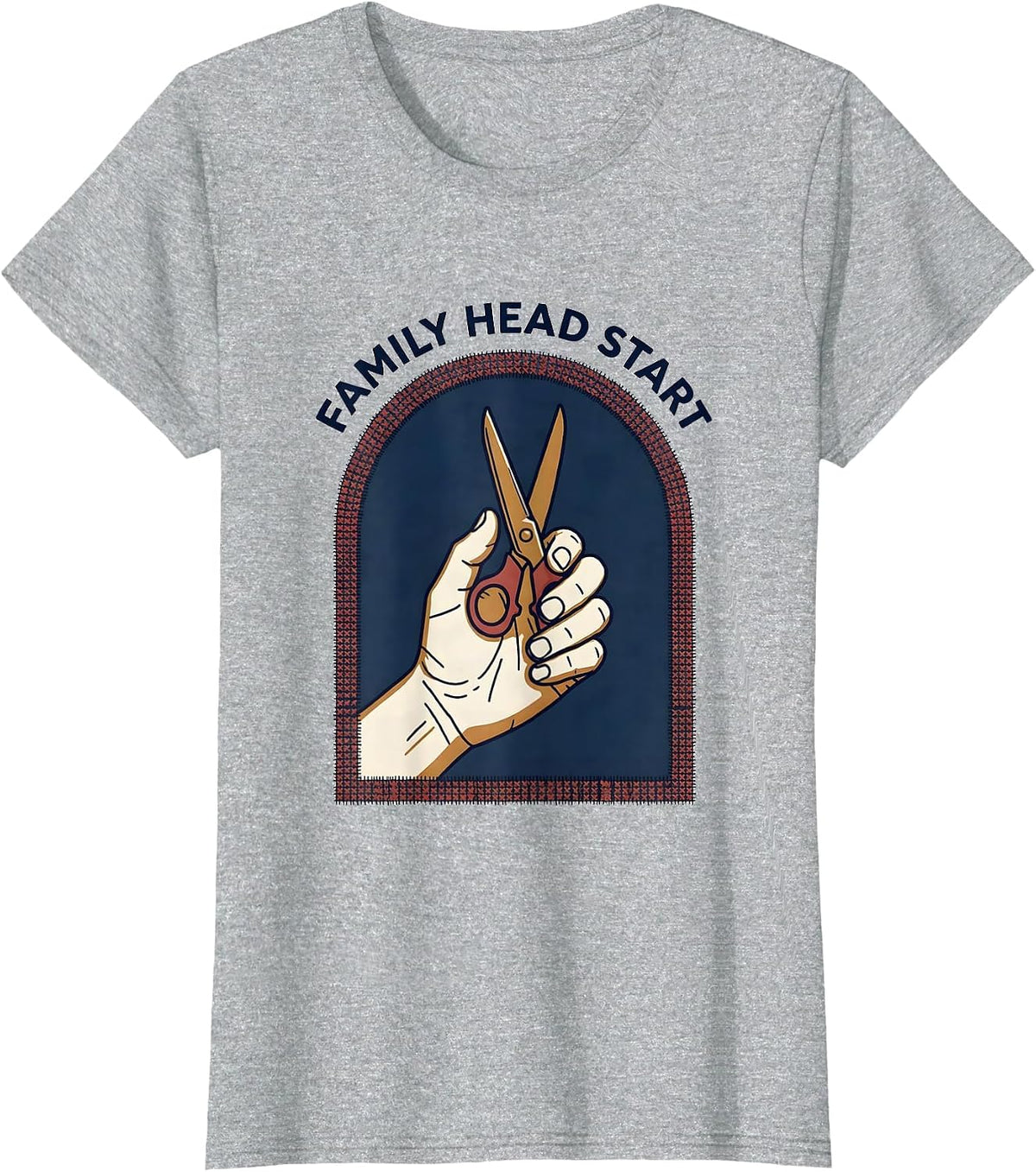 Women's Family Head Start Warm Preschool Teacher Early Childhood T-Shirt - Heather Grey