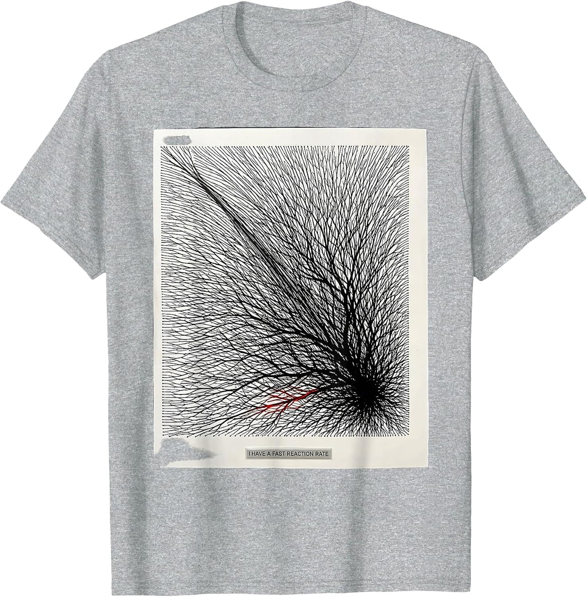 Men's I Have A Fast Reaction Rate Funny Science Chemistry Nerd T-Shirt - Heather Grey
