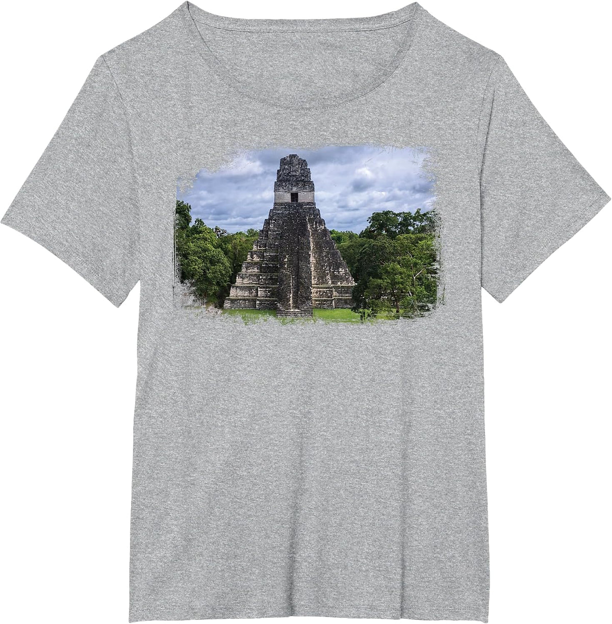 Guatemala Tikal Peten Quetzal Guate Maya Antigua Chapin T-Shirt - Heather Grey