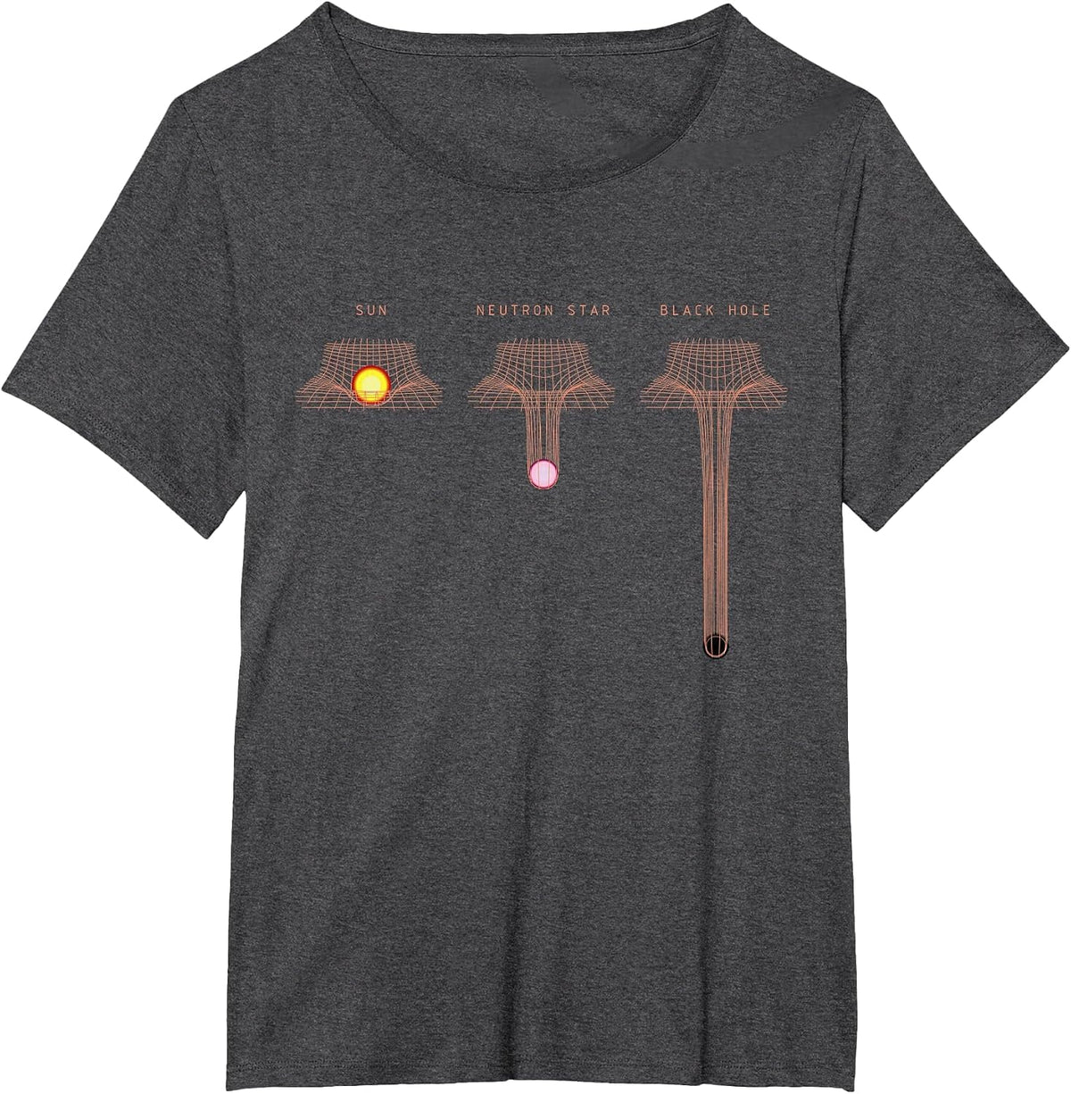 Sun Astrophysics Astronomy Astronomer Constellation T-Shirt - Dark Heather Grey