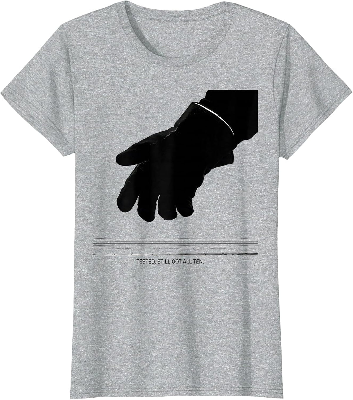 Tested. Still Got All Ten Electrician Lineman Humor Gift T-Shirt - Heather Grey