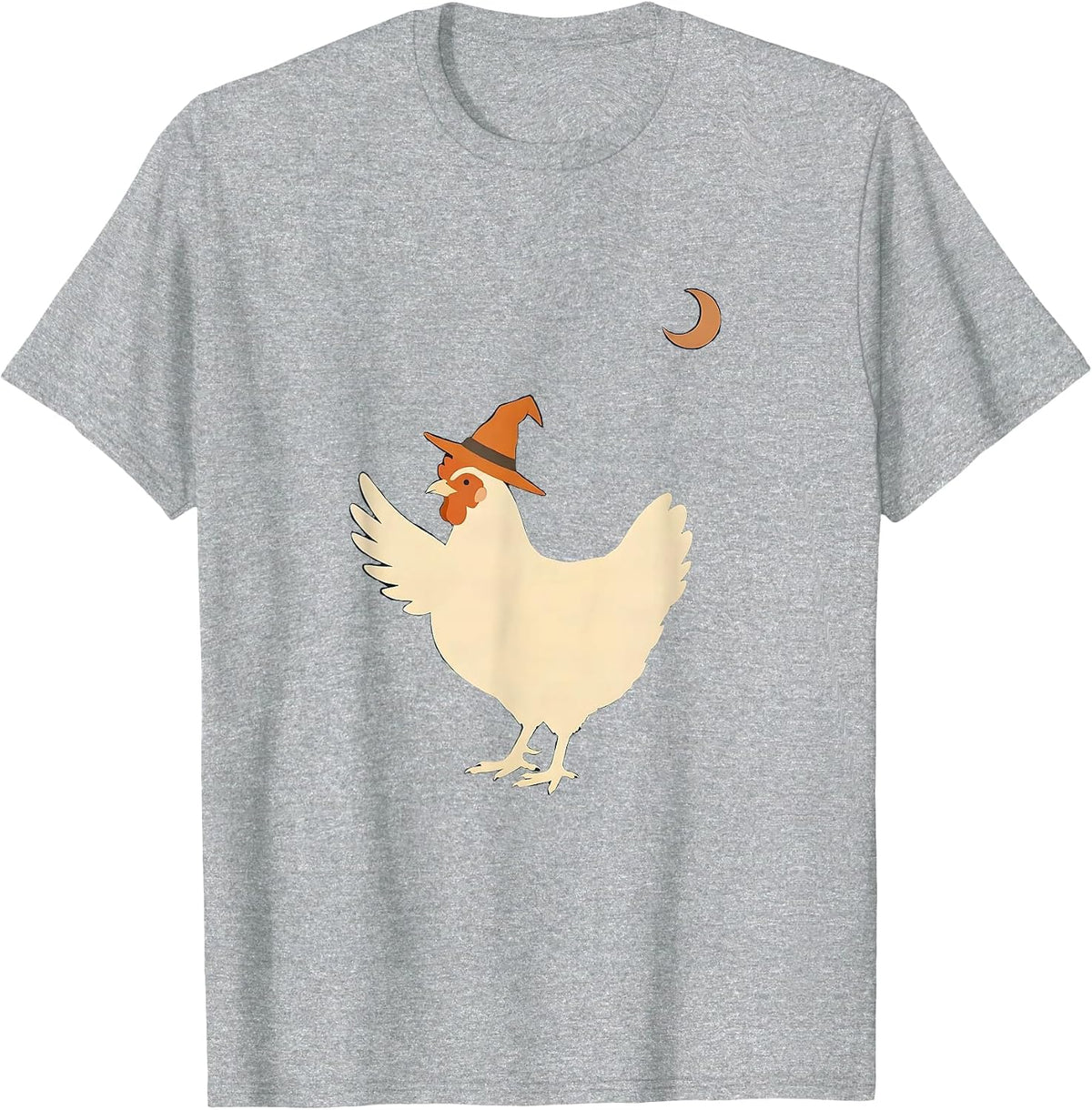 Men's Chick Or Treat Hen Halloween Chicken Lover Costume T-Shirt - Heather Grey