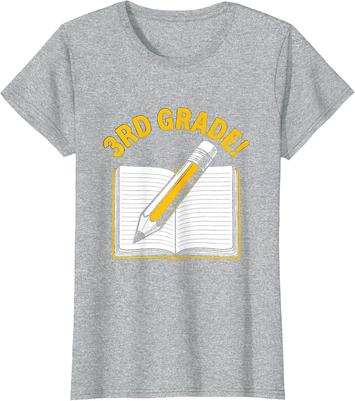 3rd Grade Back To School First Day of School Kids T-Shirt - Heather Grey