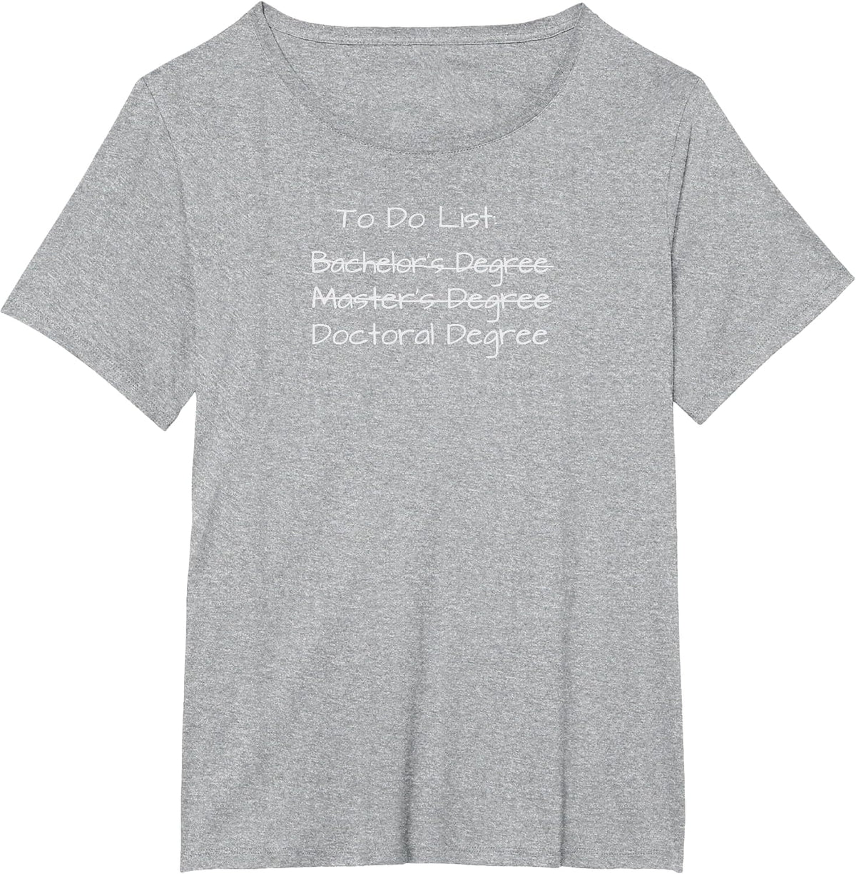 PhD Graduation Doctorate Degree, Education PsyD EDD T-Shirt - Heather Grey