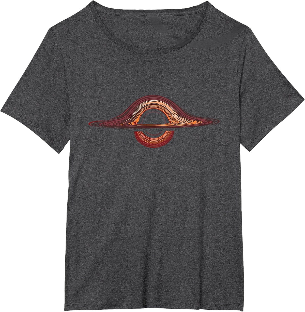 Black Hole Physics Universe Physics Astrophysicist T-Shirt - Dark Heather Grey