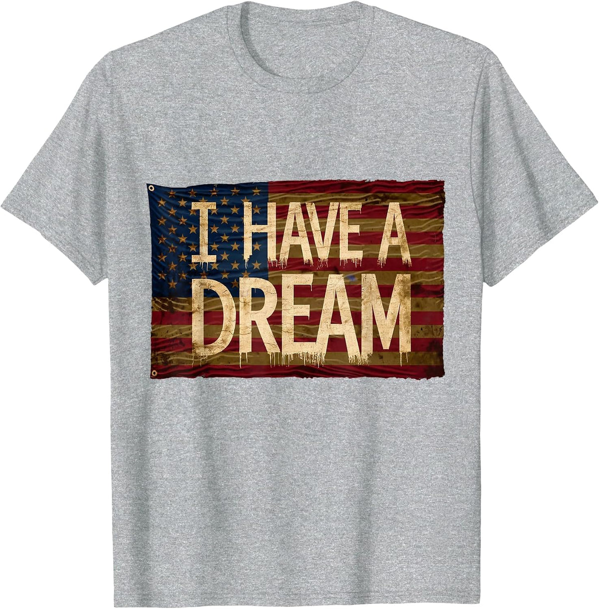 I Have A Dream Martin Luther King Jr Day T-Shirt - Heather Grey