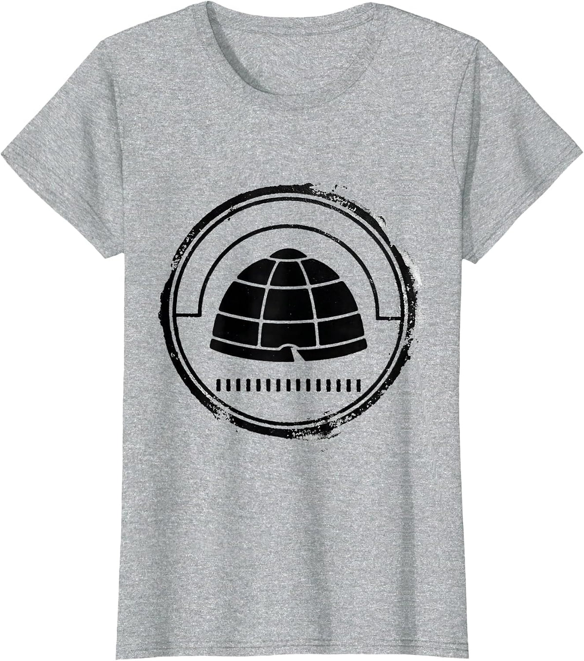 Sea Turtle Seal Ring Rubber Stamp Turtle Lover Humor T-Shirt - Heather Grey