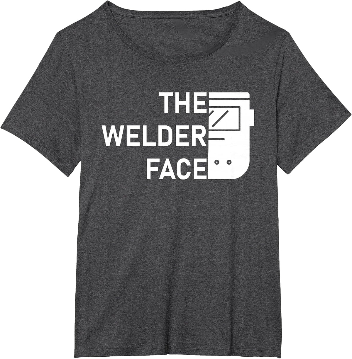 The Welder Face T-Shirt - Dark Heather Grey