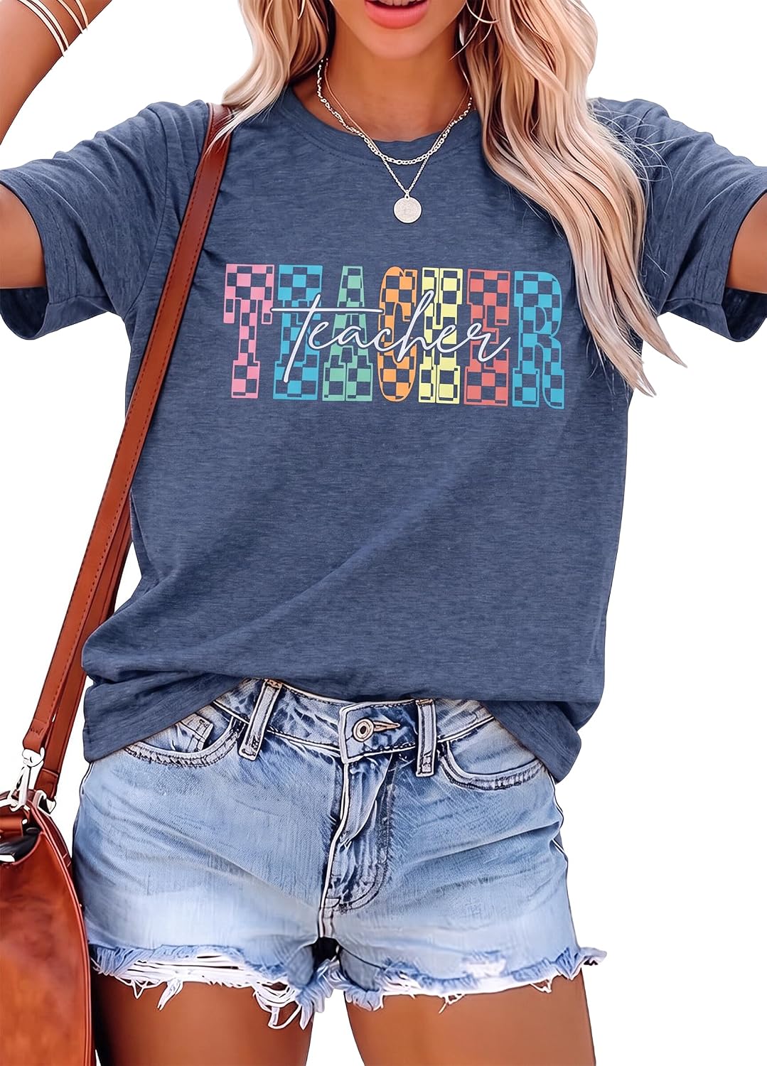 Book T-Shirts for Women It's A Good Day to Read Shirts Book Lovers Shirt Casual Short Sleeve Tee Tops - Blue-n
