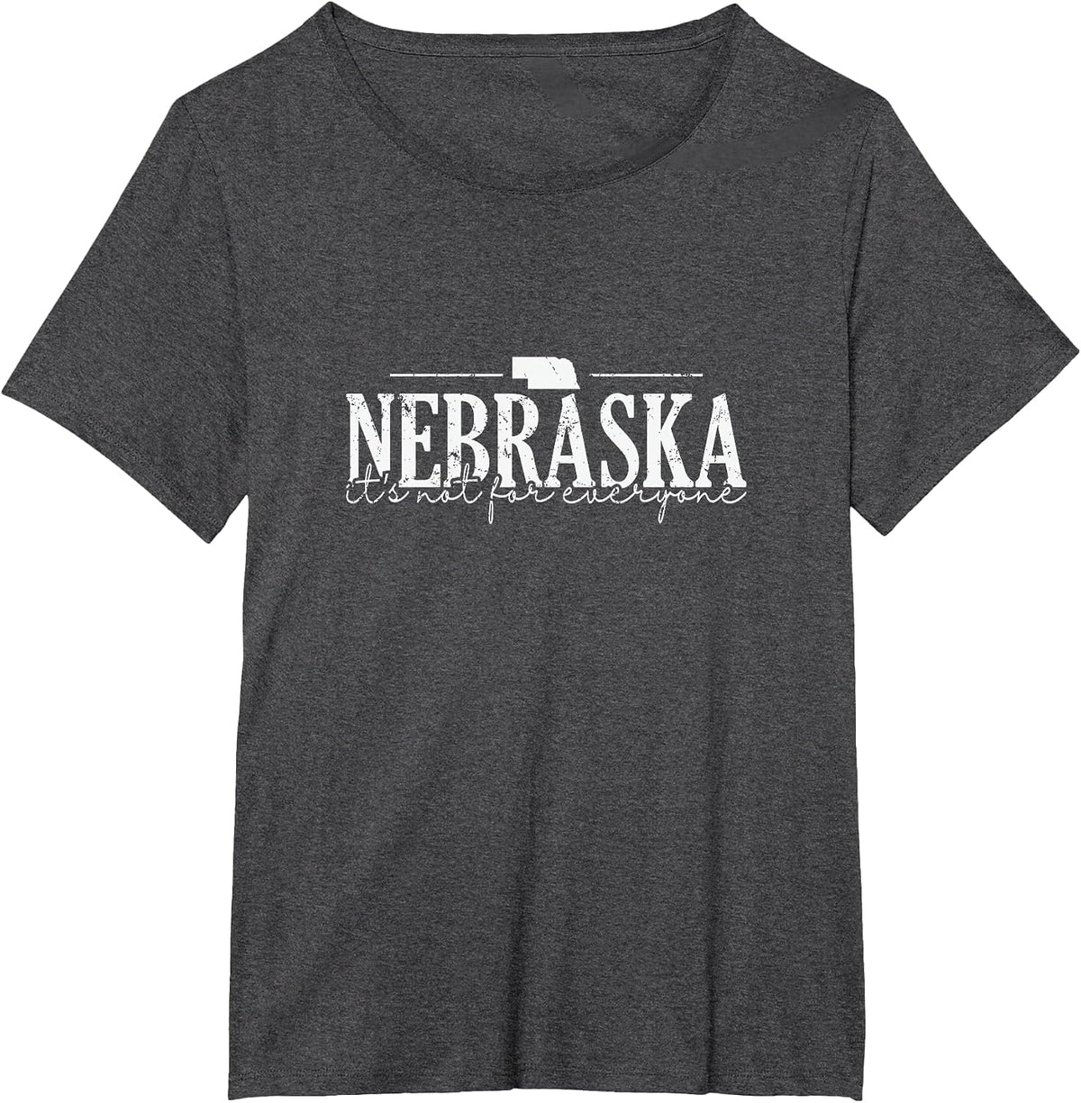 It's Not for Everyone Secrets of Nebraska T-Shirt - Dark Heather Grey