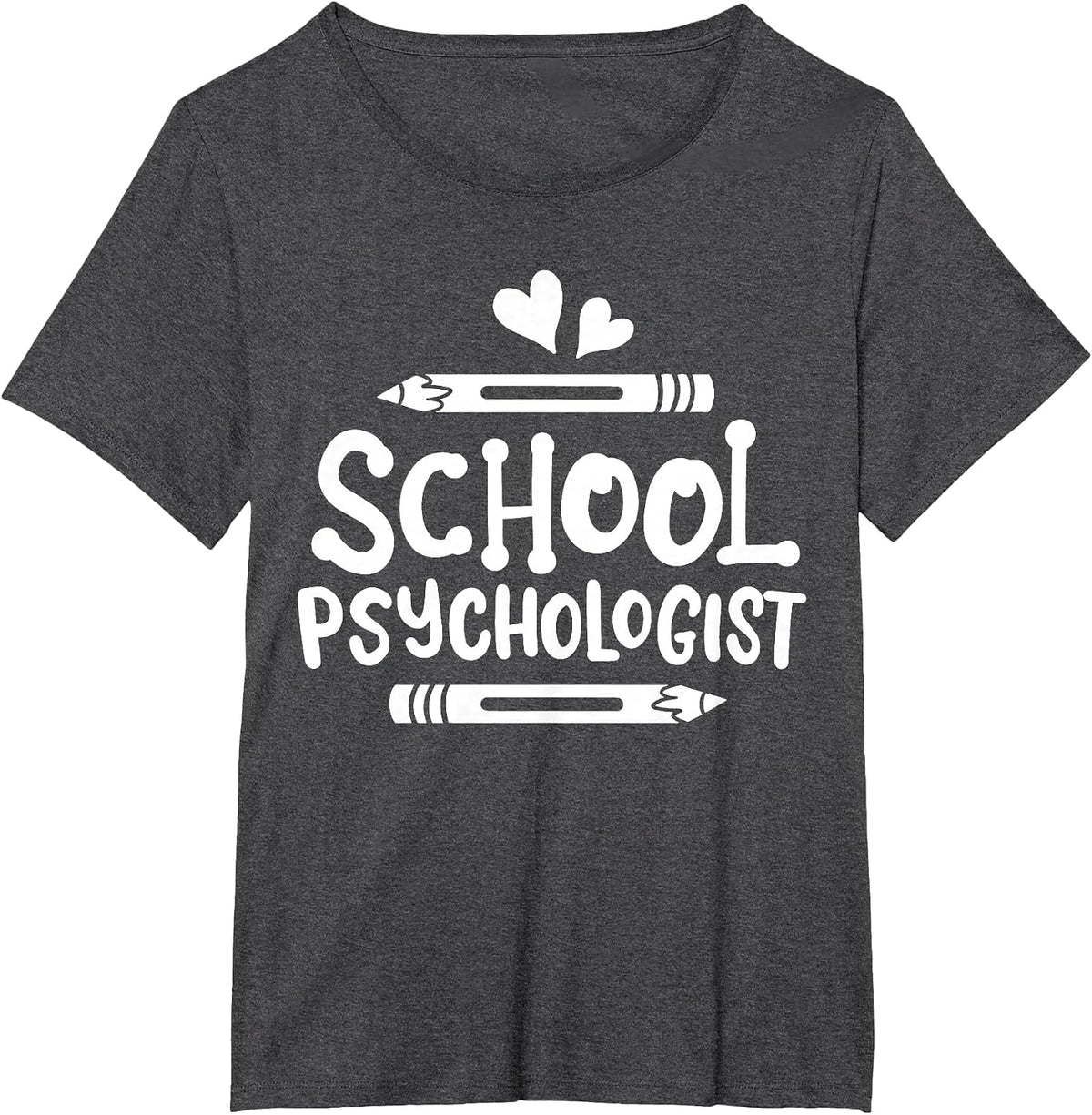 Psychologist School Psychologist Counselor T-Shirt - Dark Heather Grey