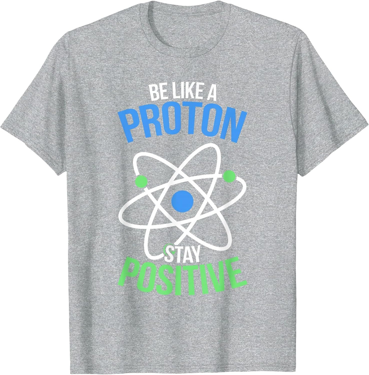 Chemistry Physics Physicist Sciens Morons Atom Electron T-Shirt - Heather Grey