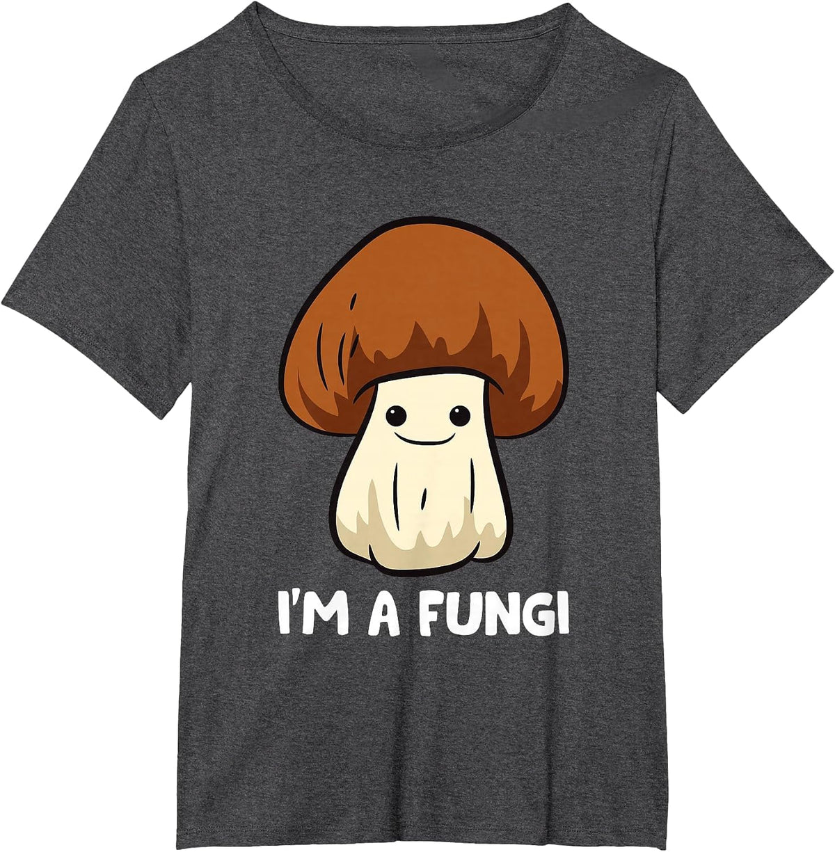 Fungi Mushroom Mycology Mushrooms I'm A Fun Guy Fungi T-Shirt - Dark Heather Grey