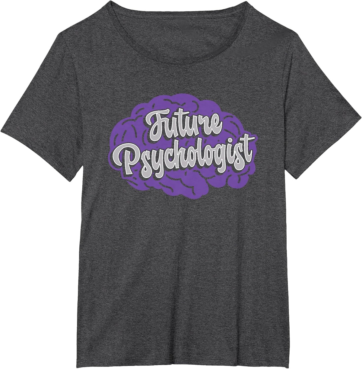 Future Psychologist Psychology Student T-Shirt - Dark Heather Grey