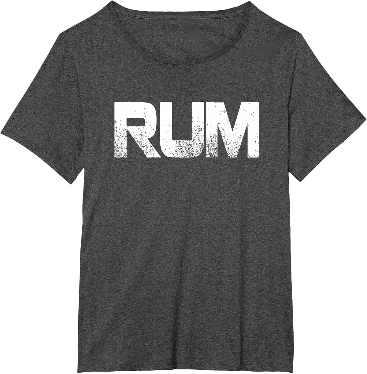 Rum T-Shirt for Rum Drinkers Halloween Couples Costume Cola T-Shirt - Dark Heather Grey