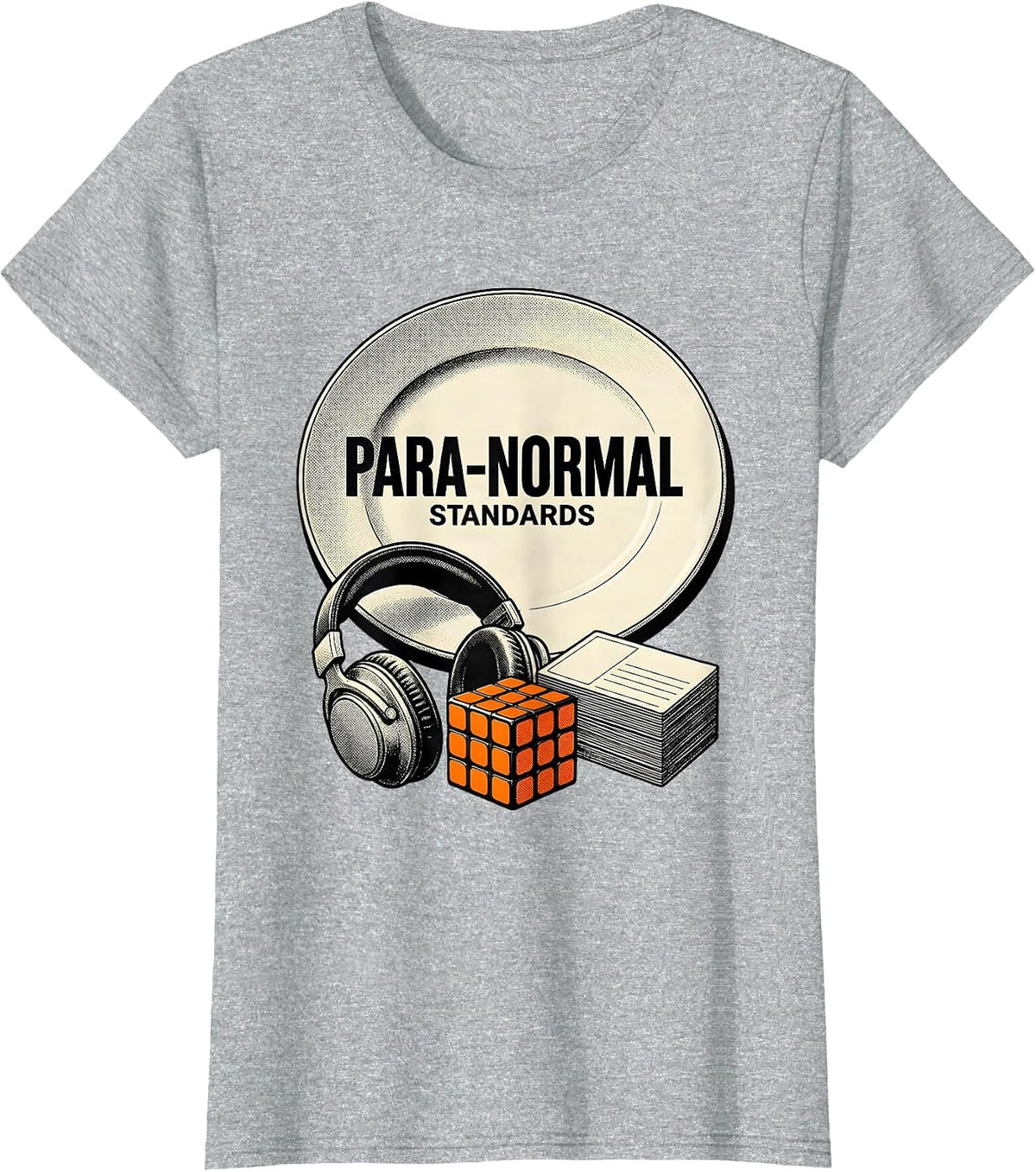 Women's Para-Normal Standards Funny Paraprofessional Goose SPED T-Shirt - Heather Grey