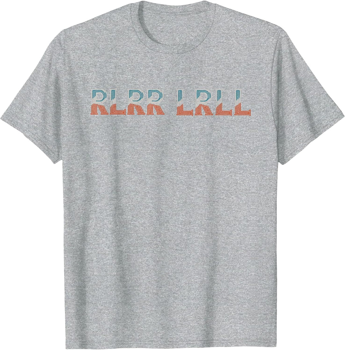 Drum Drumming Music Instrument RLRR LRLL Drummer T-Shirt - Heather Grey