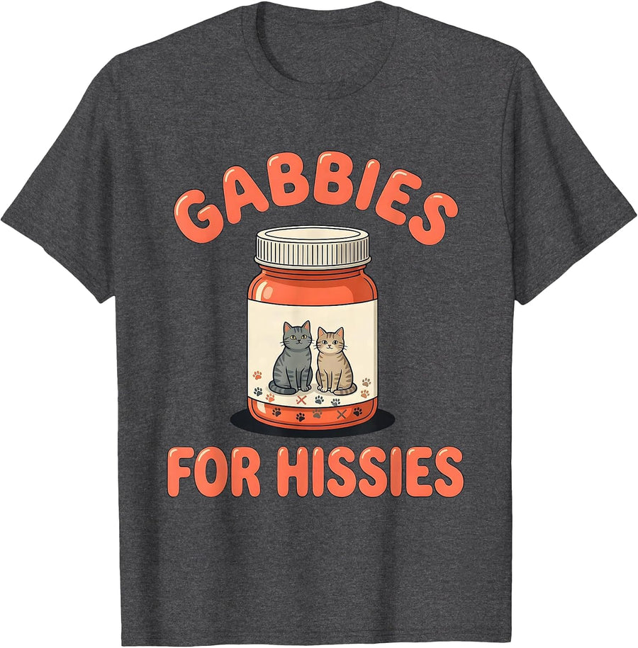 Men's Gabbies For Hissies Funny Vet Tech Veterinary Technician T-Shirt - Dark Heather Grey