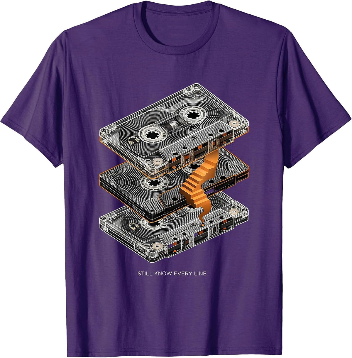Still Know Every Line 90s R&B Music Fan Nostalgia T-Shirt - Purple