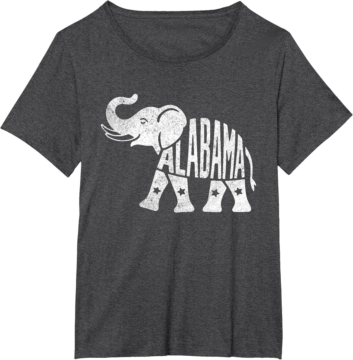 Alabama Retro Vintage T-Shirt - Dark Heather Grey
