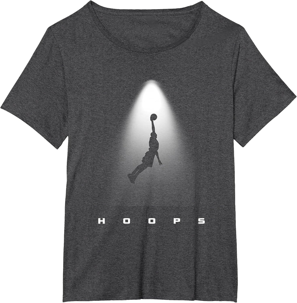 Basketball Apparel - Basketball T-Shirt - Dark Heather Grey