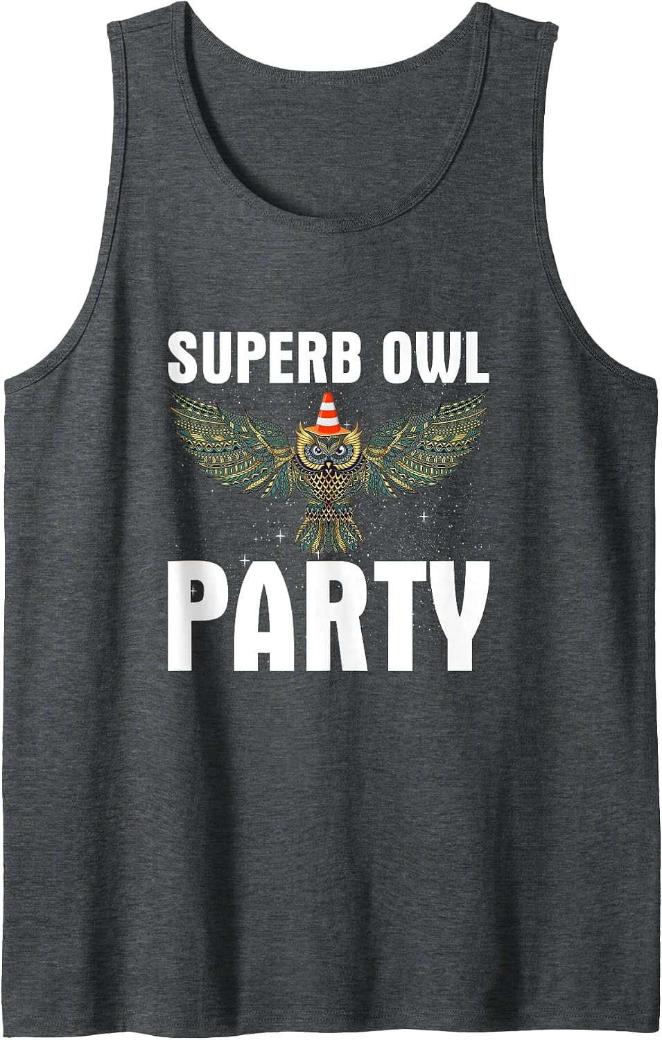 Superb Owl Party What We Do in The Shadows Classic Tank Top - Dark Heather Grey