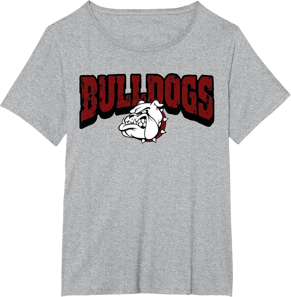 Bulldogs Back to School Spirit M T-Shirt - Heather Grey