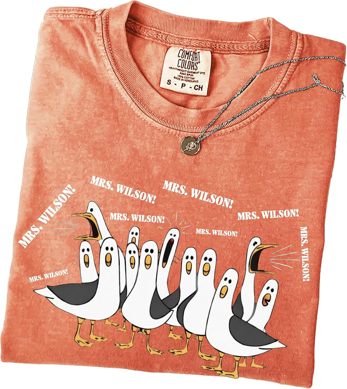 Custom Seagulls Teacher Shirt, Teacher Nemo T-Shirt, Teacher Ghost Halloween - size chart