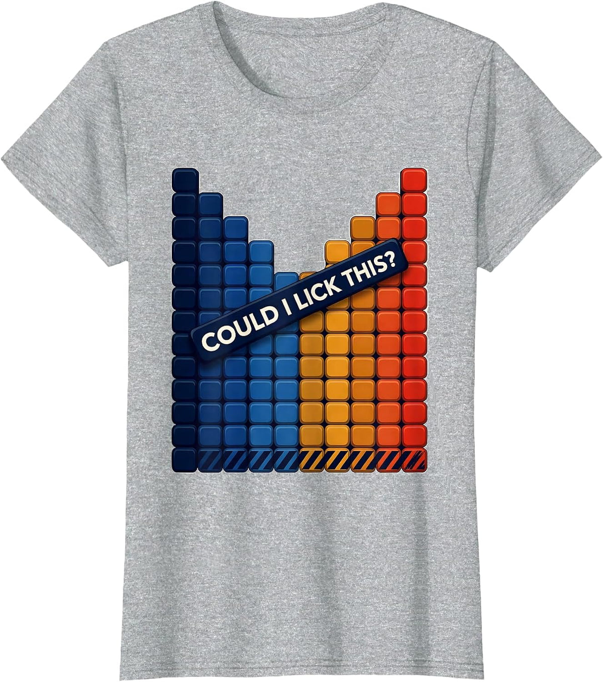 Could I Lick This Funny Periodic Table Chemistry Teacher T-Shirt - Heather Grey
