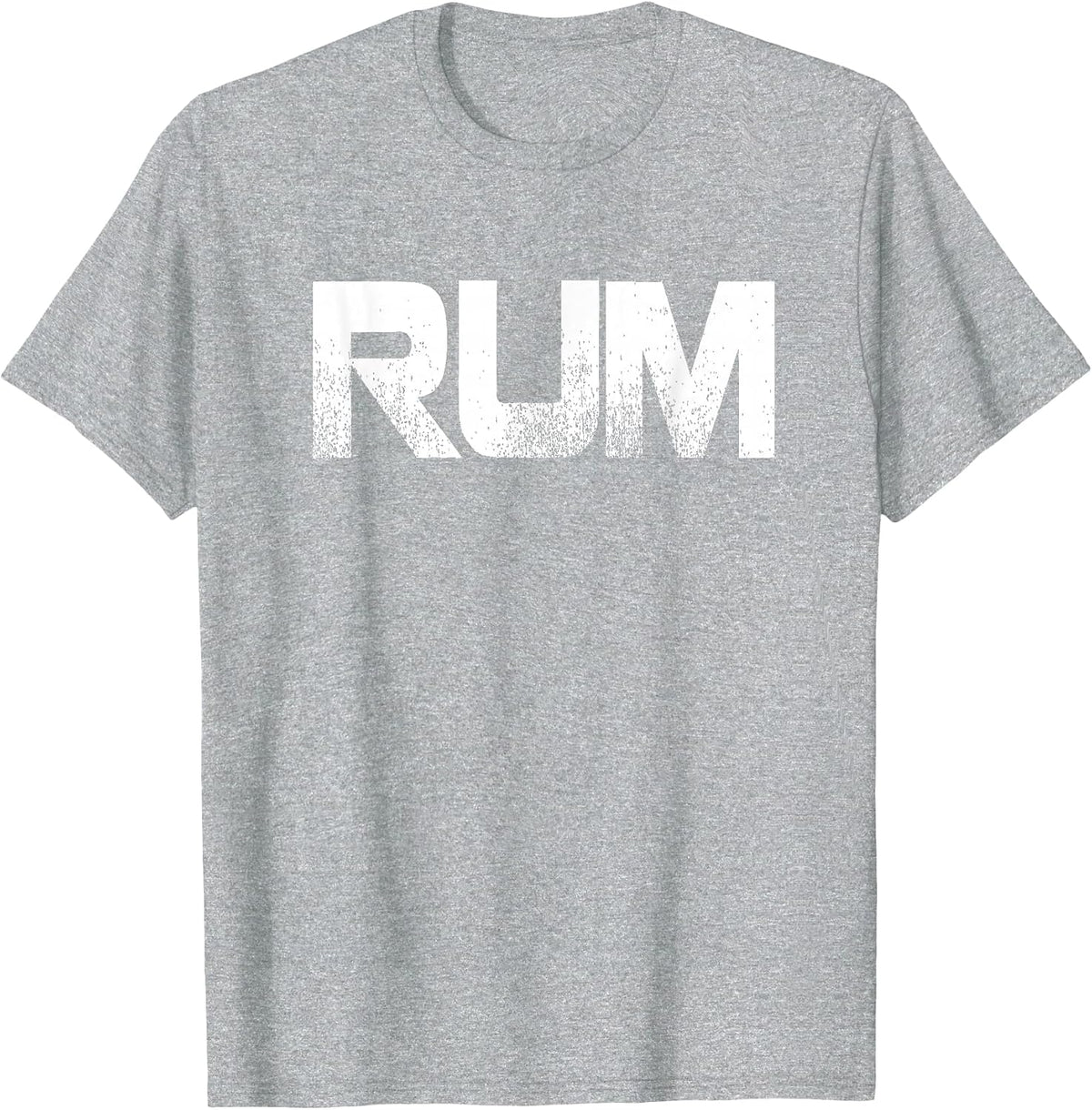 Rum T-Shirt for Rum Drinkers Halloween Couples Costume Cola T-Shirt - Heather Grey