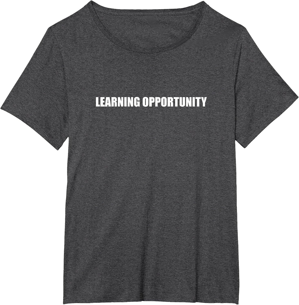 Learning Opportunity T-Shirt - Dark Heather Grey