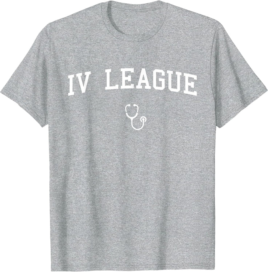 Nurse Week Appreciation Minimalist Nurse T-Shirt - Heather Grey