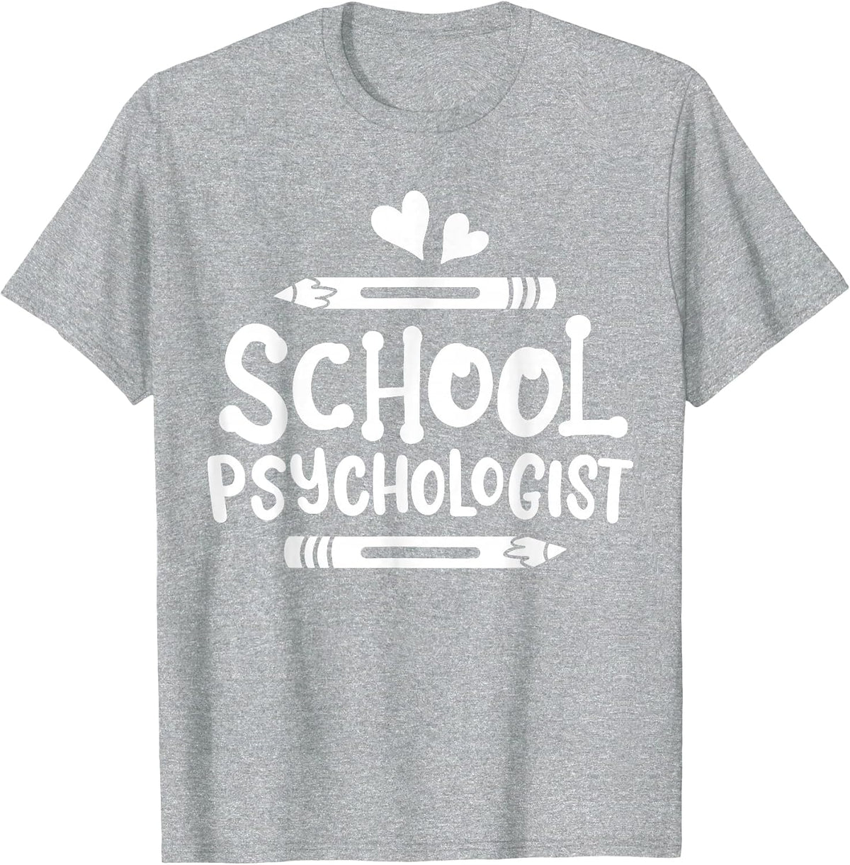 Psychologist School Psychologist Counselor T-Shirt - Heather Grey