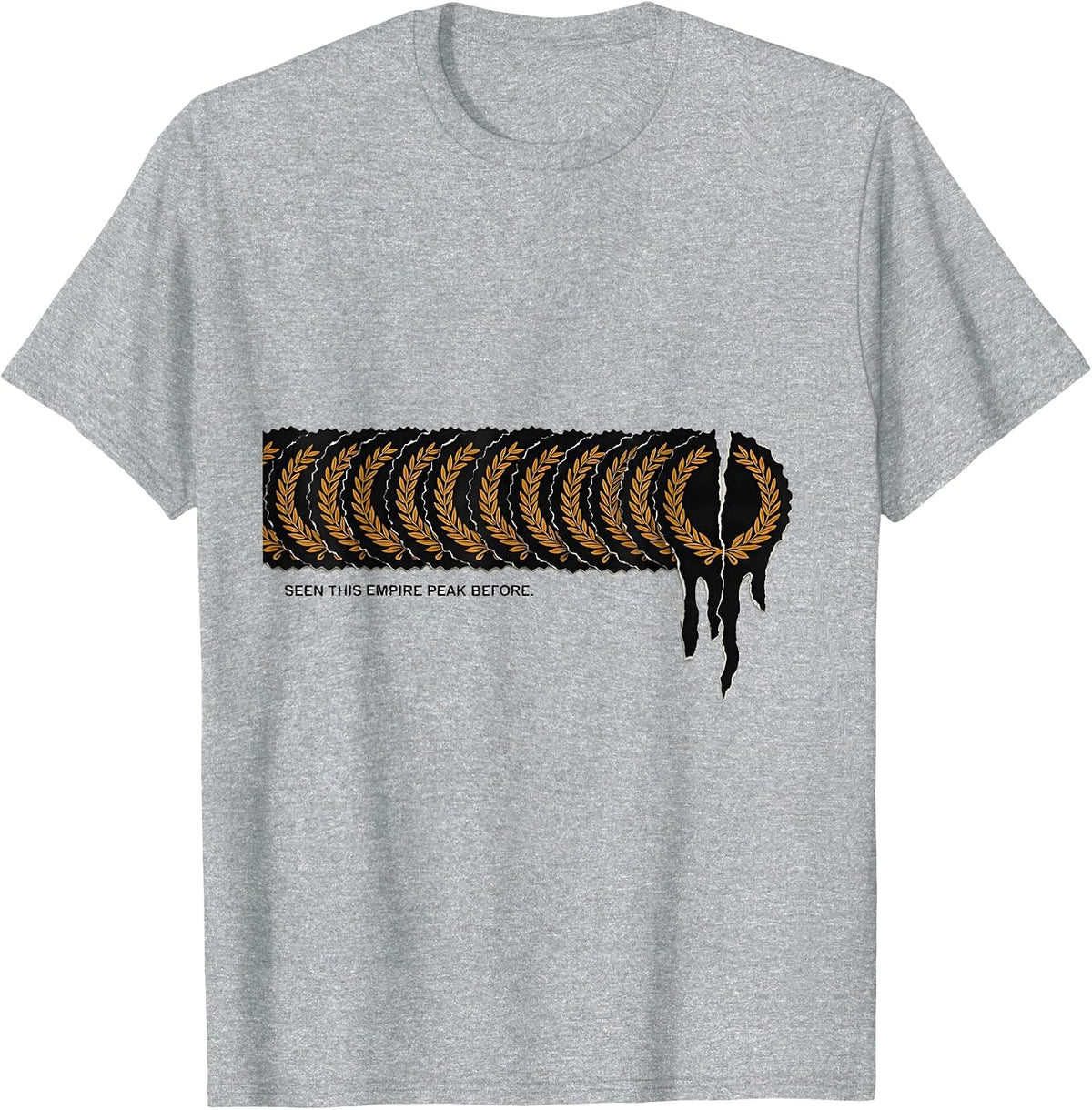 Men's Seen This Empire Peak Before Funny History Buff Gift T-Shirt - Heather Grey