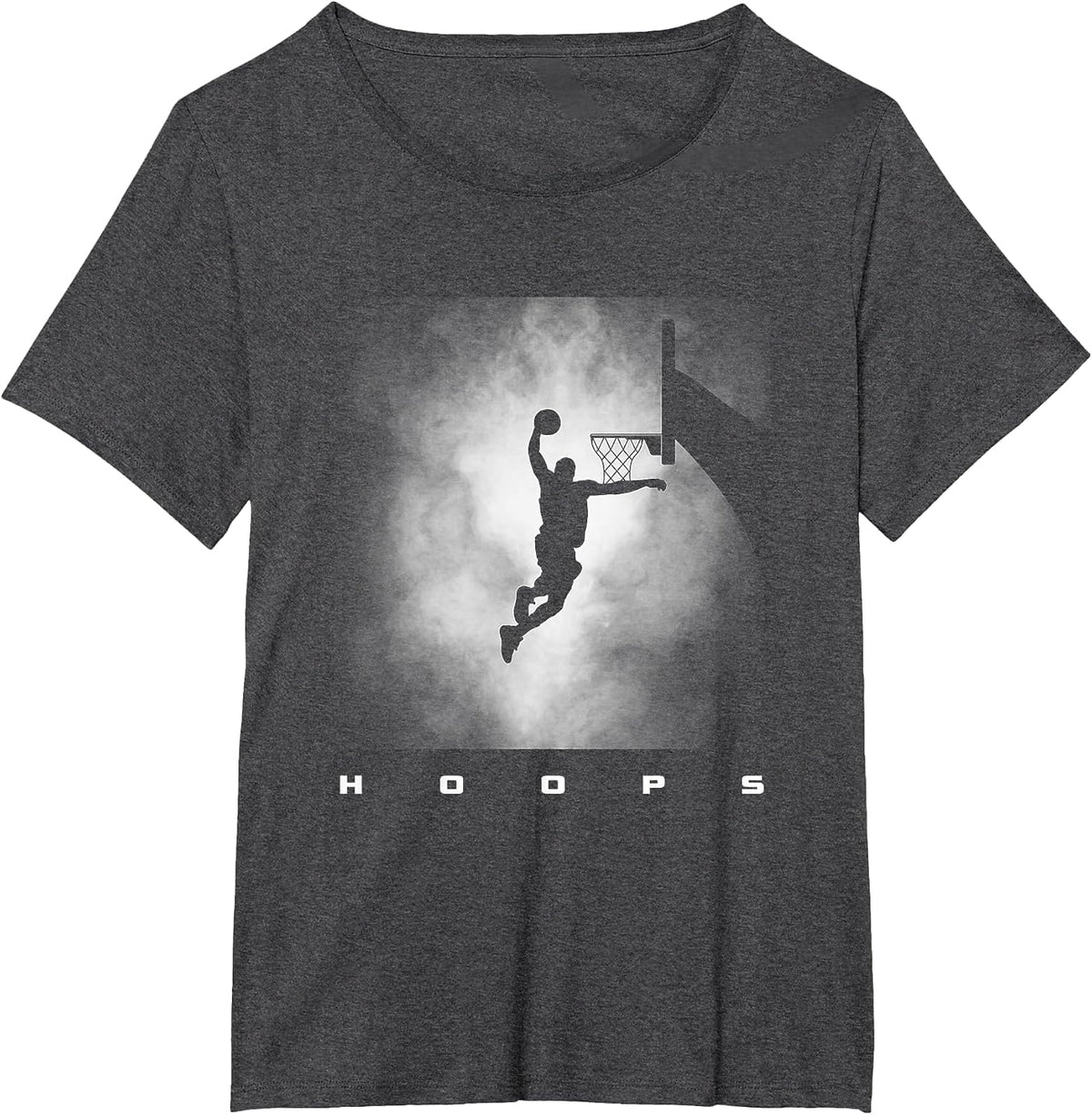 Basketball Clothing - Basketball T-Shirt - Dark Heather Grey