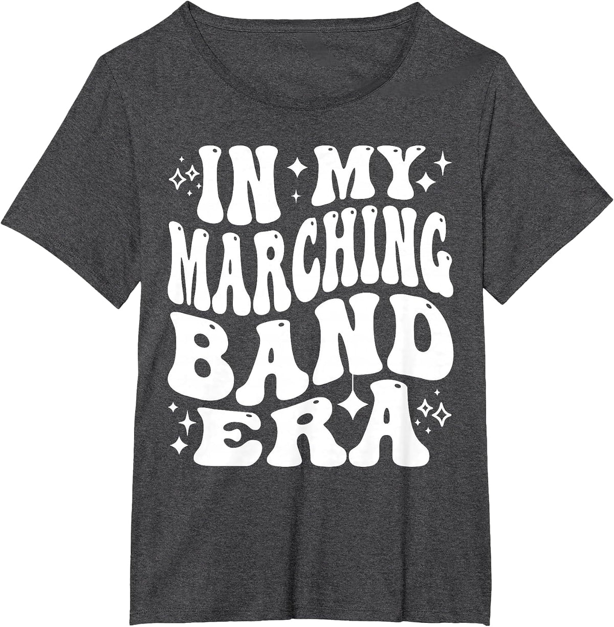 in My Marching Band Era Musician Practice Band Life T-Shirt - Dark Heather Grey