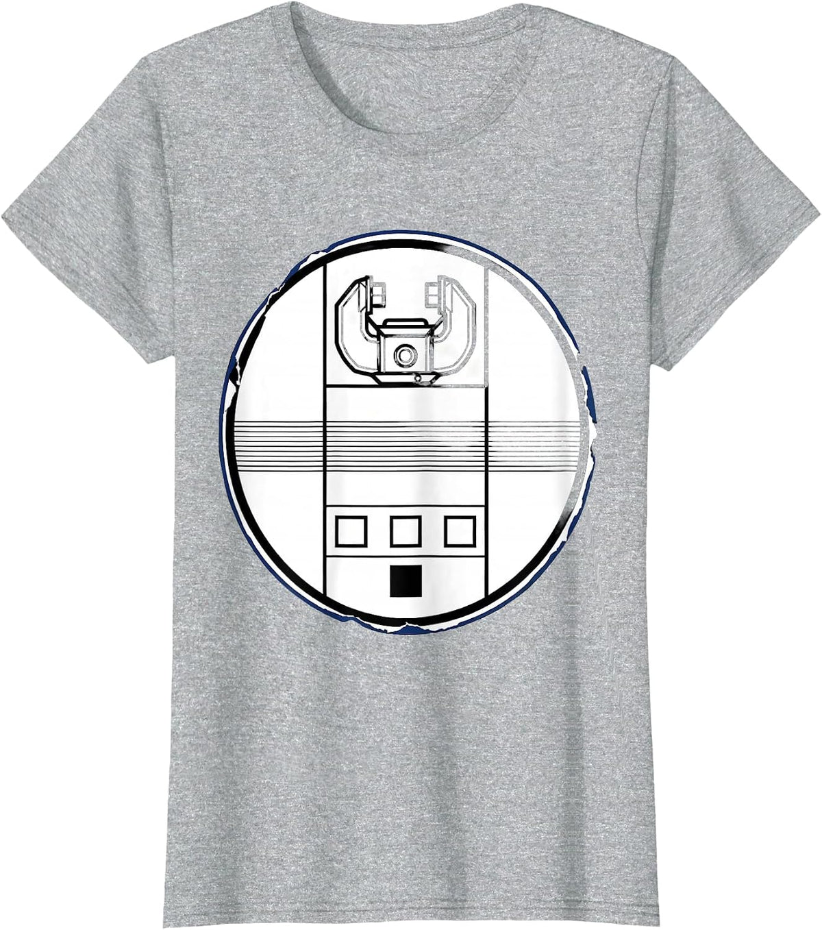 Women's Sealed Rate Card Badge Funny Tradesperson Electrician T-Shirt - Heather Grey