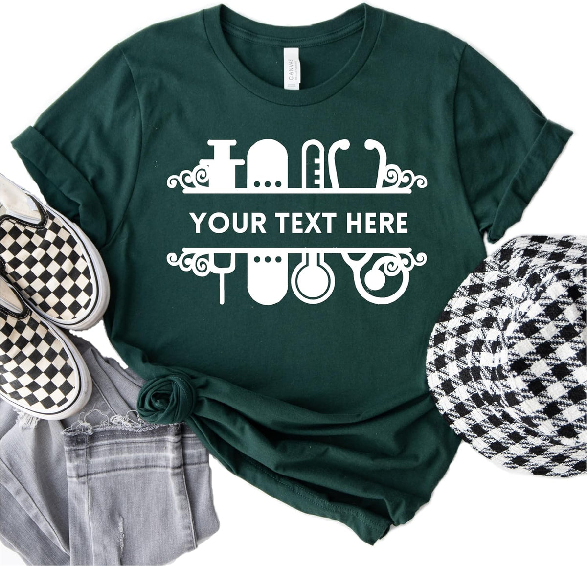 Custom Hospital Nurse & Doctor Shirt, Personalized Registered Nurse Shirt, Custom RN Nurse T-Shirt, Nurse Appreciation Gift,