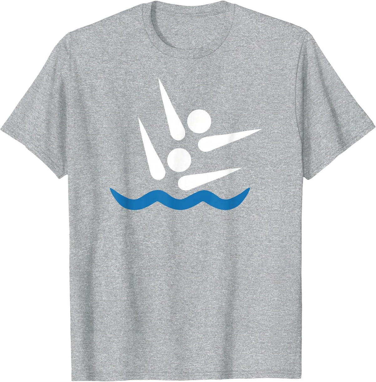 Synchronized Swimming T-Shirt - Heather Grey