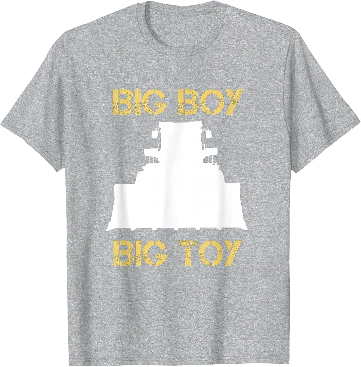 Men - Big Boy Big Toy Toys for Men T-Shirt - Heather Grey