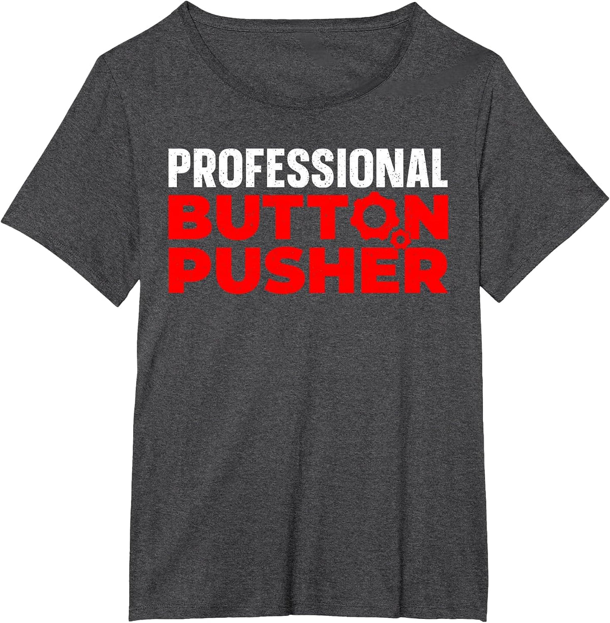 Machinist Art for Men Women CNC Machine Operator Machinist T-Shirt - Dark Heather Grey