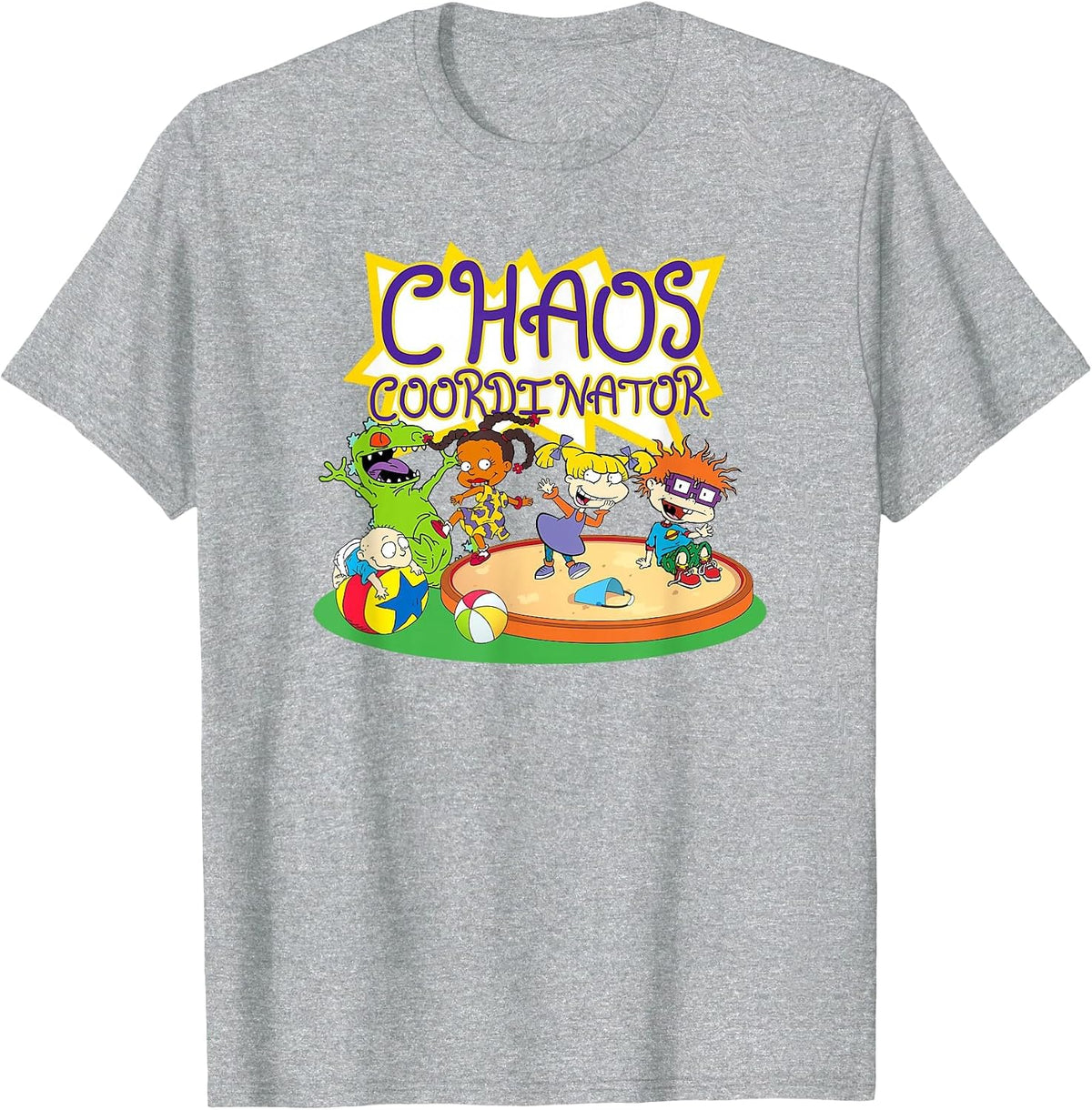 Chaos Coordinator T-Shirt - Heather Grey