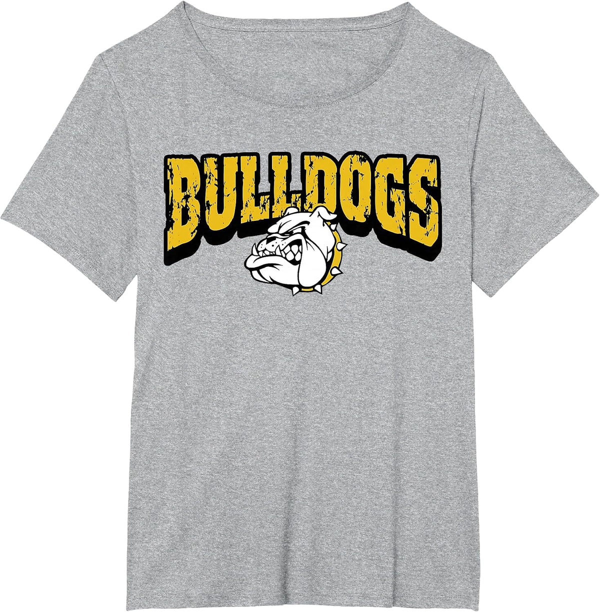 Bulldogs Back to School Spirit GY T-Shirt - Heather Grey