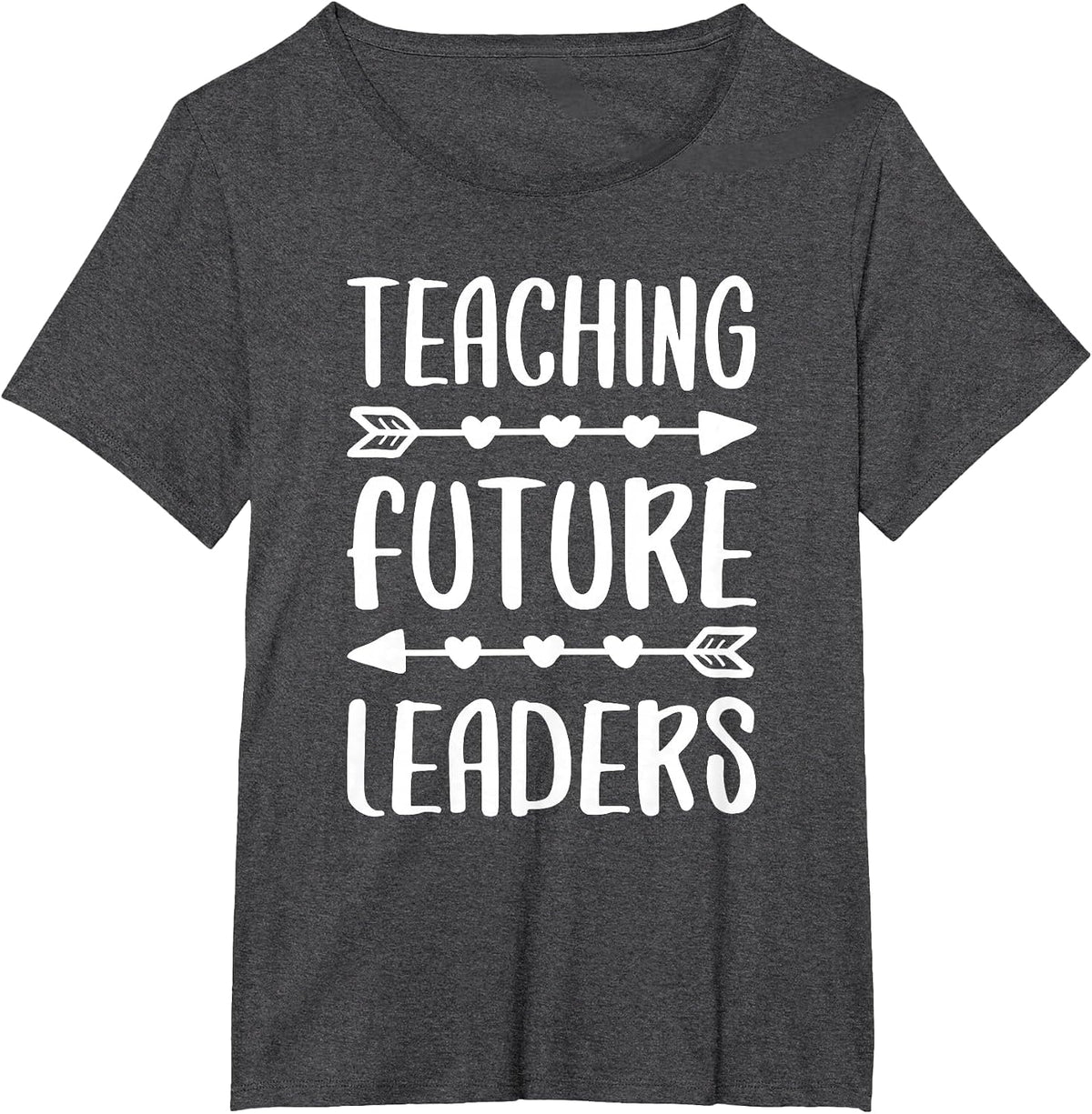 Teaching Future Leaders Shirt Men Women School Teacher T-Shirt - Dark Heather Grey