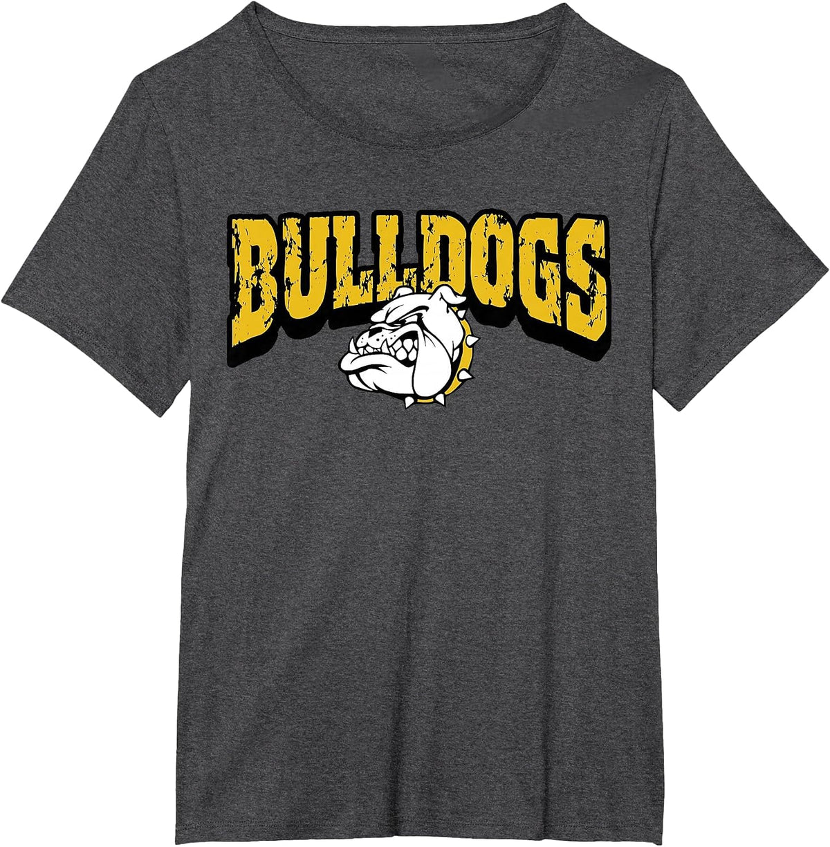 Bulldogs Back to School Spirit GY T-Shirt - Dark Heather Grey