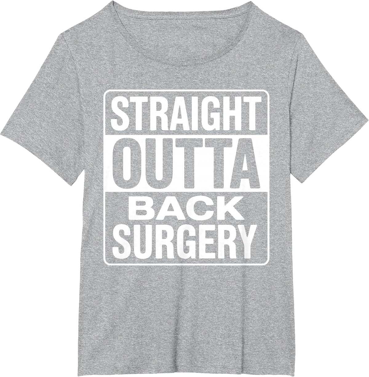 Back Surgery Design for Men Women Post Back Surgery Recovery T-Shirt - Heather Grey